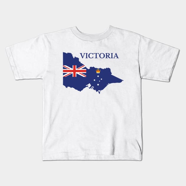 Victoria Kids T-Shirt by maro_00